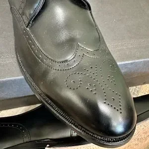 Allen Edmonds Kingswood Wingtip Derby Black Vintage Dress Shoes Like New Sz. 11 Allen Edmonds | Shoes | Allen Edmonds Kingswood Wingtip  main image 4